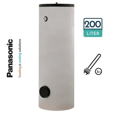 Akcijinis Panasonic šilumos siurblio 7kW ir vandens šildytuvo komplektas 2