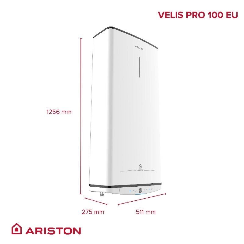 Ariston vandens šildytuvas VELIS PRO 100 EU 80 l. 3 Ariston vandens šildytuvas VELIS PRO 100 EU 80 l. 3