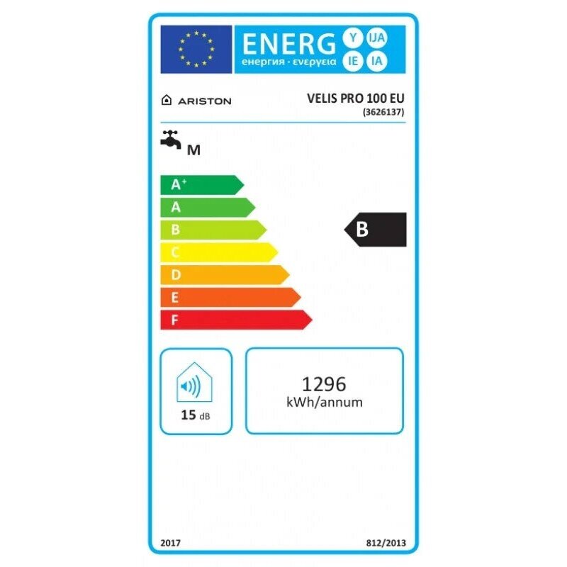 Ariston vandens šildytuvas VELIS PRO WiFi 100 EU 80 l. 4 Ariston vandens šildytuvas VELIS PRO WiFi 100 EU 80 l. 4