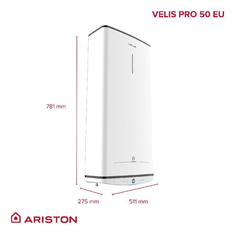 Ariston vandens šildytuvas VELIS PRO 50 EU 45 l. 3 Ariston vandens šildytuvas VELIS PRO 50 EU 45 l. 3