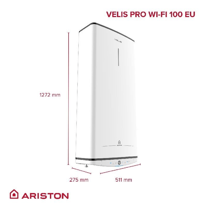 Ariston vandens šildytuvas VELIS PRO WiFi 100 EU 80 l. 3 Ariston vandens šildytuvas VELIS PRO WiFi 100 EU 80 l. 3