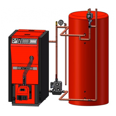Atmos granulinis katilas D10PX 10kW 5