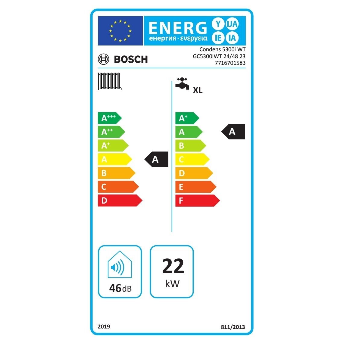 Bosch Condens 5300i WT 24/28 3,4-23,9kW 2 Bosch Condens 5300i WT 24/28 3,4-23,9kW 2