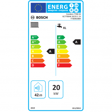 Bosch Condens GC 7700iW 20/25C 3,4-20,8kW 2 Bosch Condens GC 7700iW 20/25C 3,4-20,8kW 2