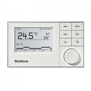Buderus vadības regulators Logamatic RC310 balts Buderus vadības regulators Logamatic RC310 balts