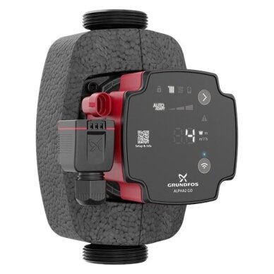 Cirkulācijas sūknis Grundfos ALPHA2 GO 25-75 180 mm Cirkulācijas sūknis Grundfos ALPHA2 GO 25-75 180 mm