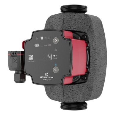 Cirkulācijas sūknis Grundfos ALPHA2 GO 25-60 180 mm 2