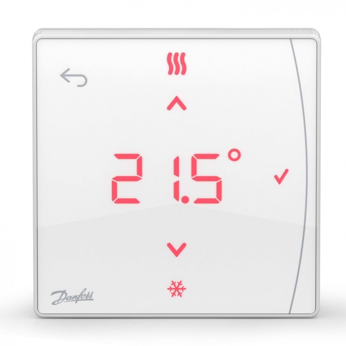 Danfoss Icon2™ bezvadu telpas termostats ar displeju un IR sensoru 088U2122 Danfoss Icon2™ bezvadu telpas termostats ar displeju un IR sensoru 088U2122