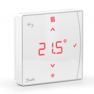 Danfoss Icon2™ bevielis virštinkinis patalpos termostatas su ekranu 088U2121 1