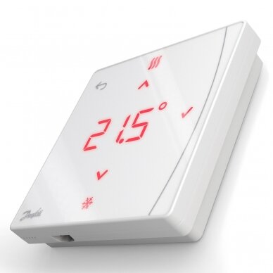 Danfoss Icon2™ bevielis patalpos termostatas su ekranu ir IR jutikliu 088U2122 1