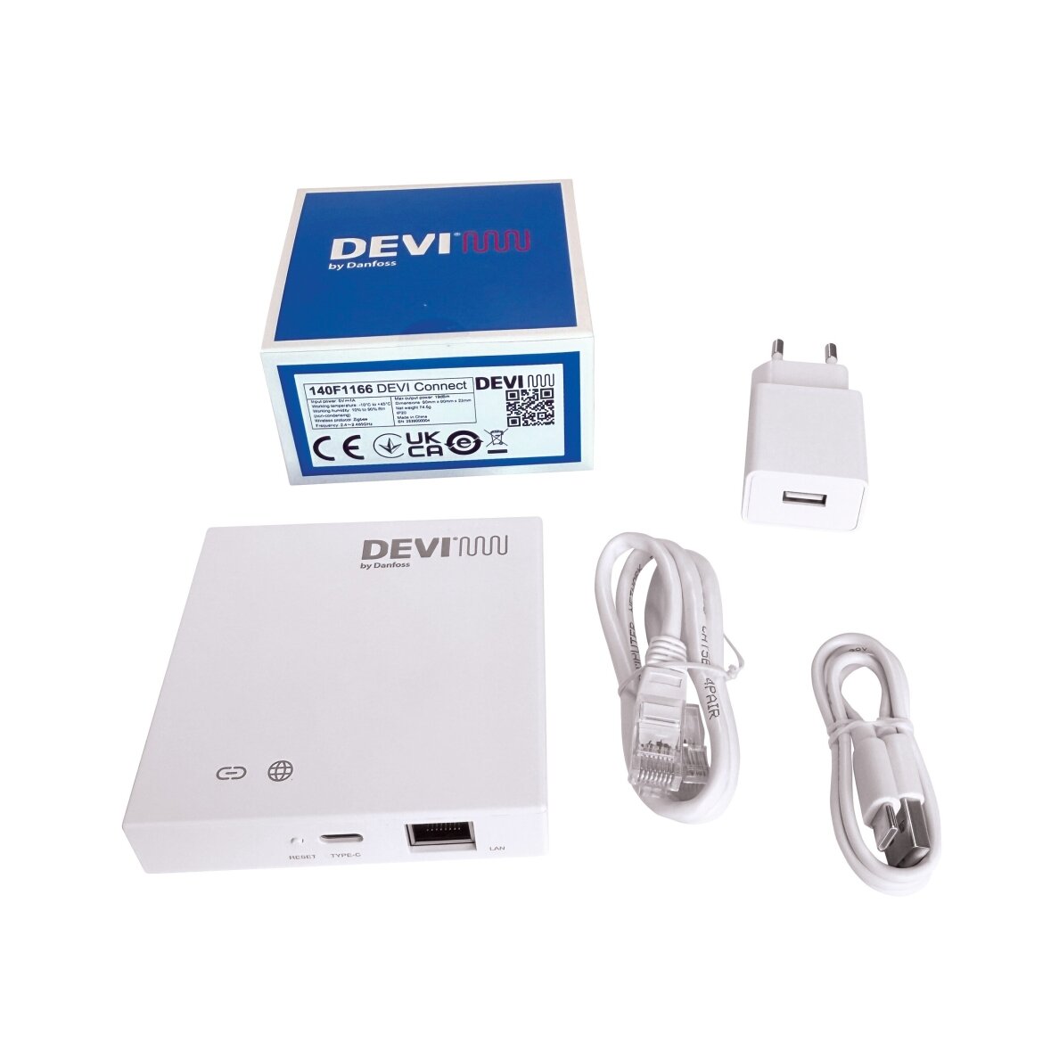 DEVI Connect tinklo sąsaja, Zigbee 140F1166 2 DEVI Connect tinklo sąsaja, Zigbee 140F1166 2