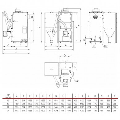 DEFRO granulu katls Firewood Duo 15 kW 4 DEFRO granulu katls Firewood Duo 15 kW 4