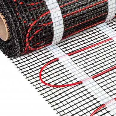 Elektriskā grīdas apsildes paklājiņš 150 W, 1,0 m² 2