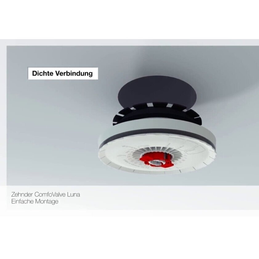 Zehnder ComfoValve LUNA E125 Black nosūces vārsti 1