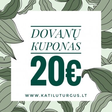 Dovanų kuponas 20 € Dovanų kuponas 20 €
