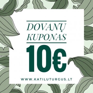 Dovanų kuponas 10 € Dovanų kuponas 10 €