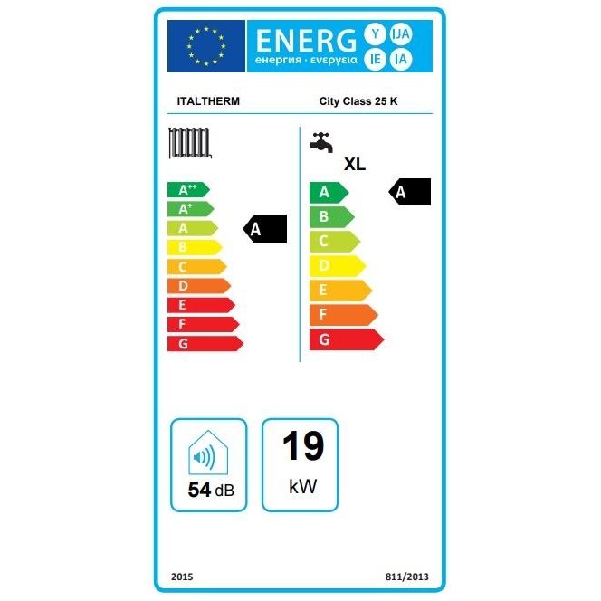 Dujinis kondensacinis katilas italtherm City Class 25KR 2