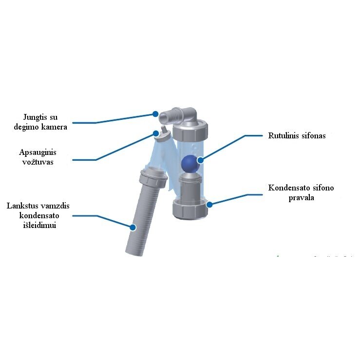Dujinis kondensacinis katilas italtherm Time Micro 35 K 4