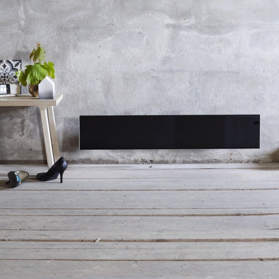 Elektriskais radiators ADAX NEO NL06 KDT 600W Black 1 Elektriskais radiators ADAX NEO NL06 KDT 600W Black 1