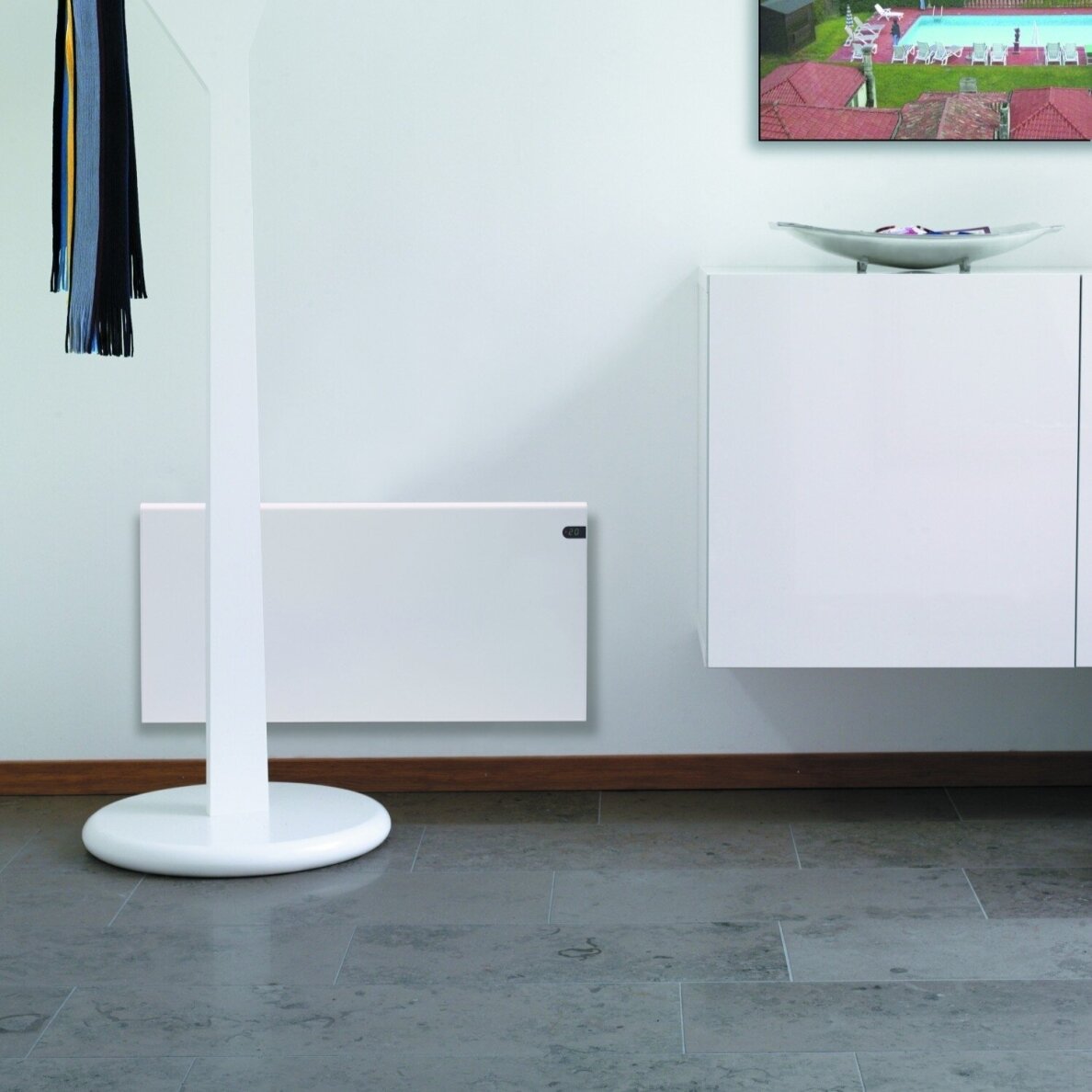 Elektriradiaator ADAX NEO NP08 KDT 800W White 1 Elektriradiaator ADAX NEO NP08 KDT 800W White 1