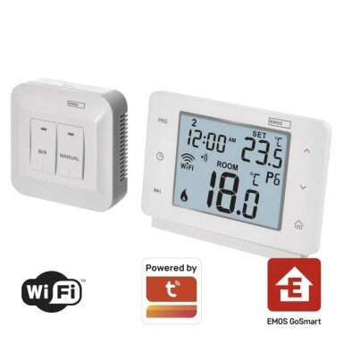 EMOS GoSmart P56211 belaidis patalpų termostatas su WiFi
