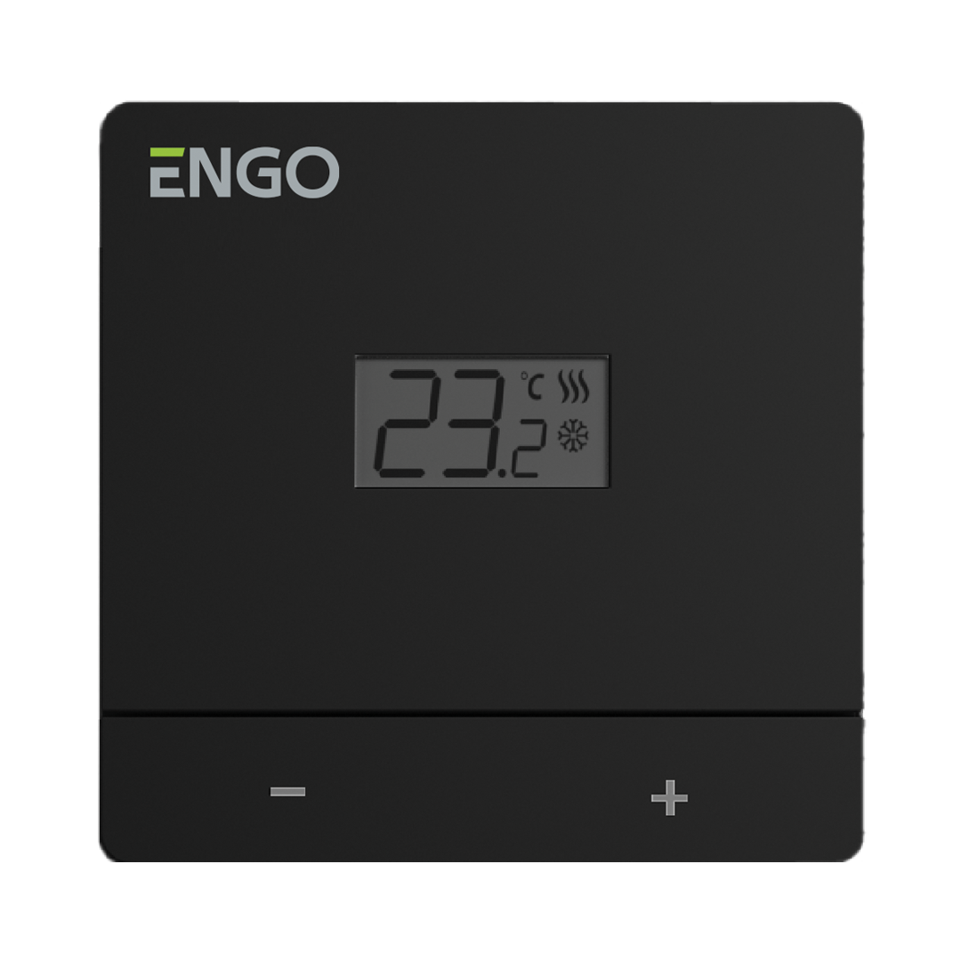 ENGO EASYBATB vadu termostats, ar baterijām ENGO EASYBATB vadu termostats, ar baterijām