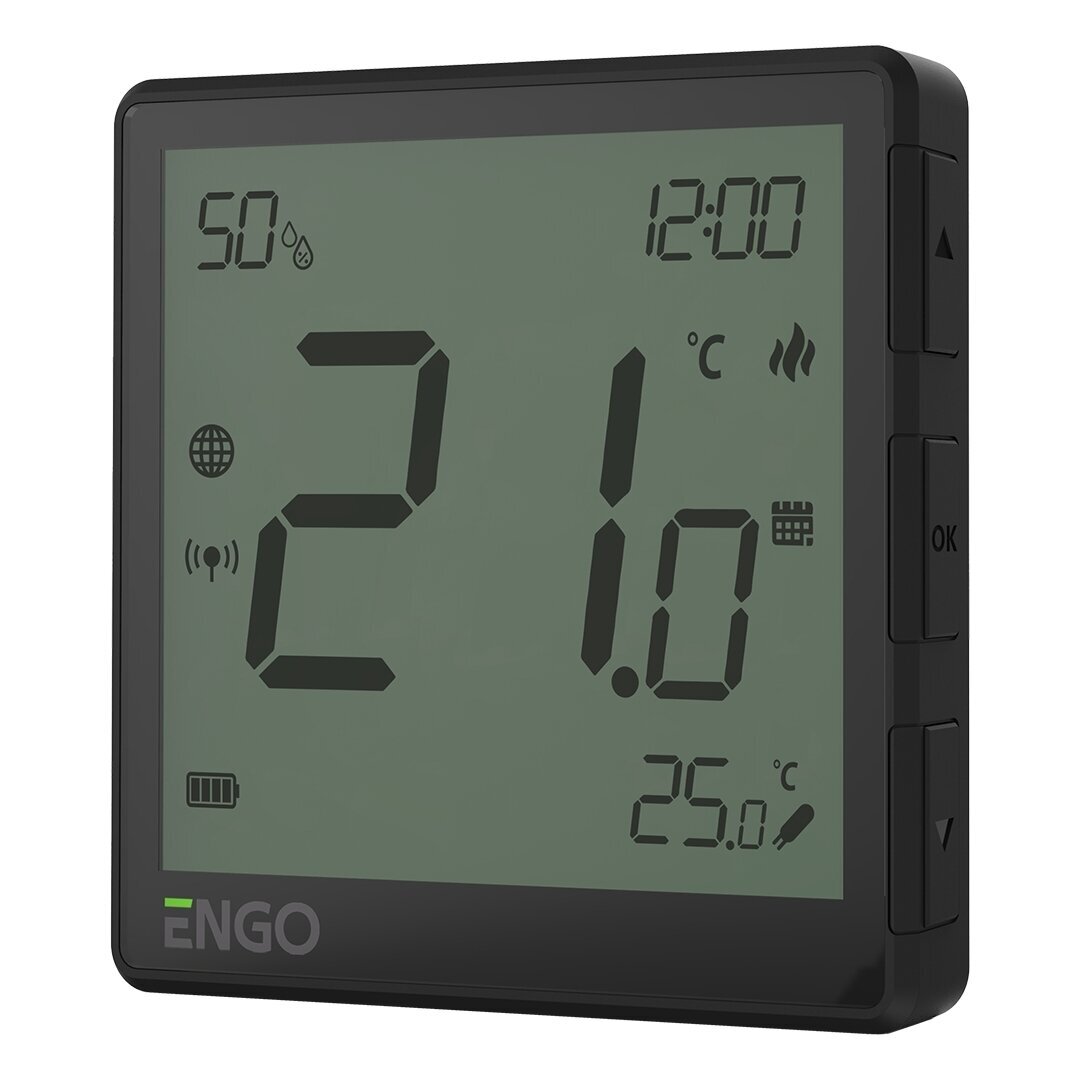 ENGO EONEBATB Zigbee gudrais termostats, Li-Ion baterija 1