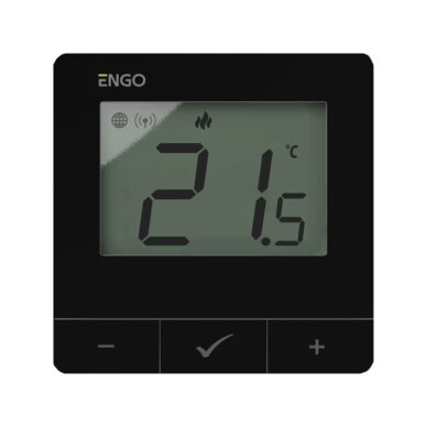 ENGO E25-24B išmanusis termostatas, „ZigBee”, virštinkinis, 24V