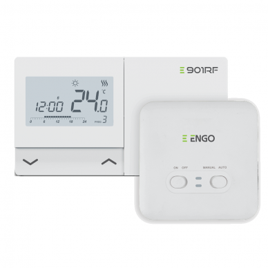ENGO E901RF programmējams, bezvadu termostats ENGO E901RF programmējams, bezvadu termostats
