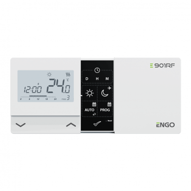 ENGO E901RF programmējams, bezvadu termostats 1 ENGO E901RF programmējams, bezvadu termostats 1