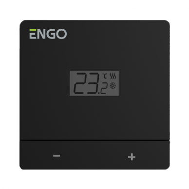 ENGO EASYBATB vadu termostats, ar baterijām ENGO EASYBATB vadu termostats, ar baterijām