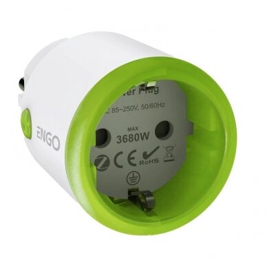 Engo išmanioji rozetė 3680W ZigBee Engo išmanioji rozetė 3680W ZigBee