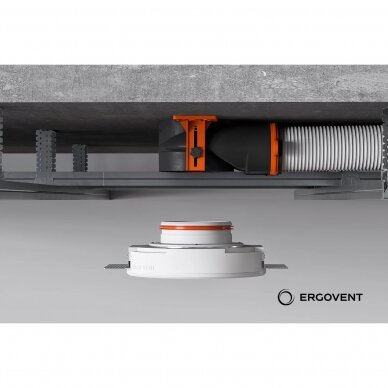 ERGOVENT AERO-PRO difuzoriaus dėžutė SLIM BOX Dn125mm-2x75mm 1