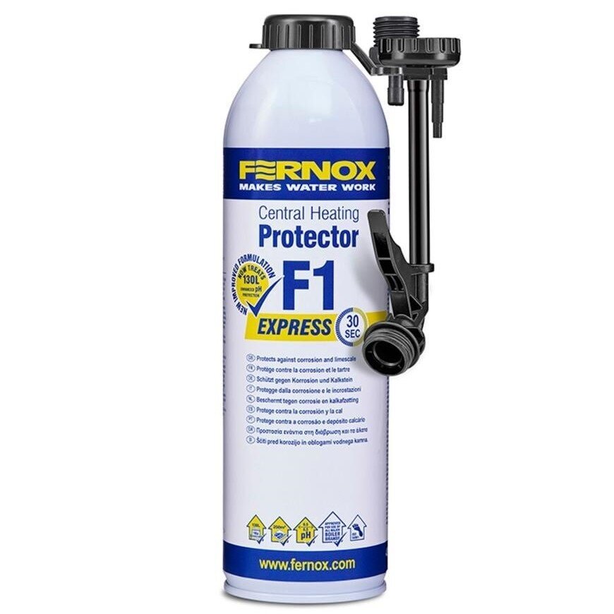 Fernox korozijos ir nuovirų inhibitorius Protector F1 Express Fernox korozijos ir nuovirų inhibitorius Protector F1 Express