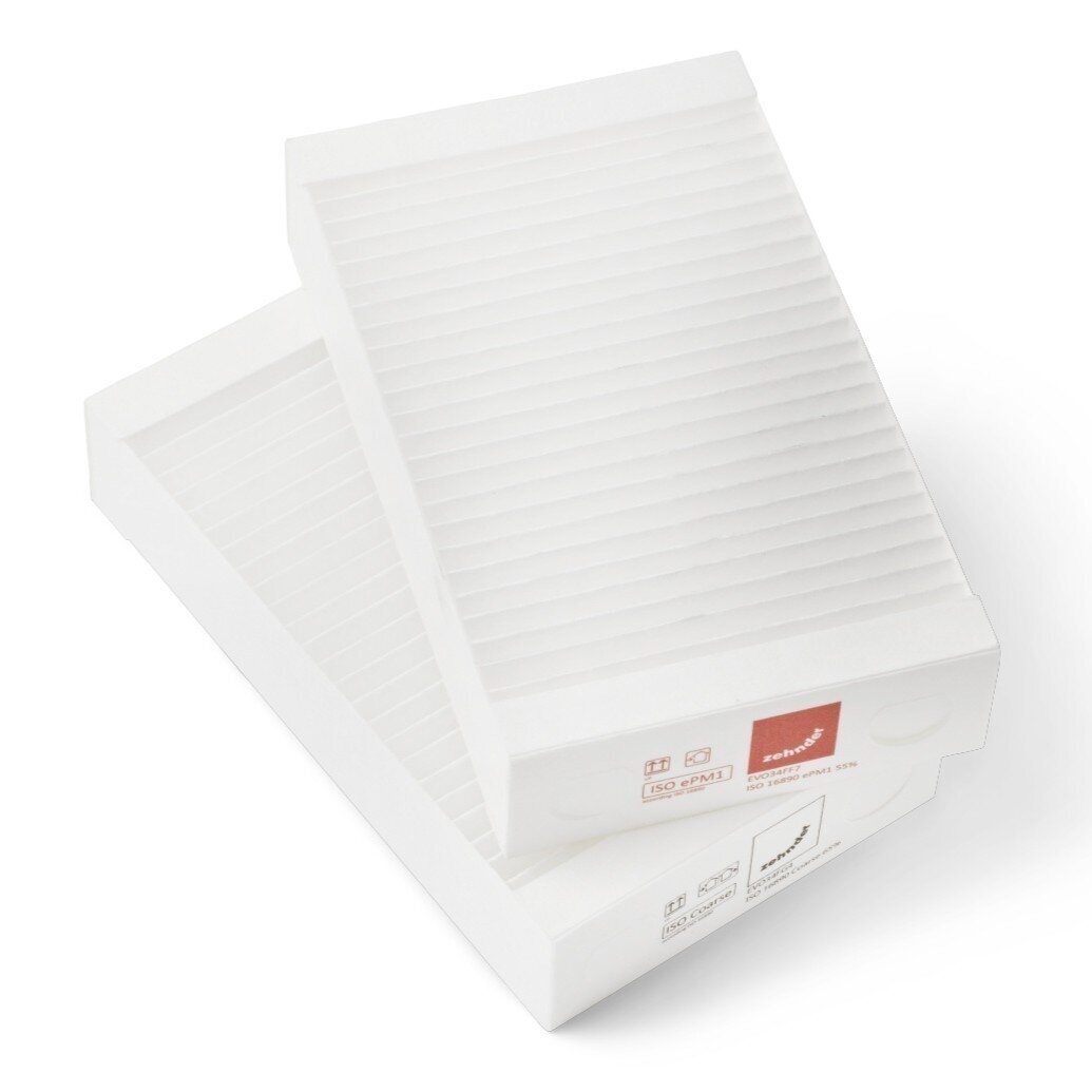 Filtru komplekts rekuperatoram ZEHNDER Evo 3 / Evo 4 Filtru komplekts rekuperatoram ZEHNDER Evo 3 / Evo 4