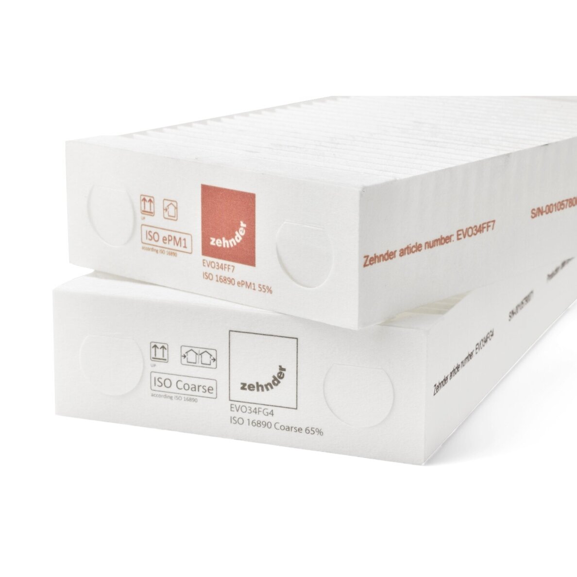 Filtru komplekts rekuperatoram ZEHNDER Evo 3 / Evo 4 2 Filtru komplekts rekuperatoram ZEHNDER Evo 3 / Evo 4 2