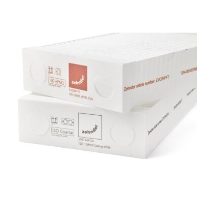 Filtru komplekts rekuperatoram ZEHNDER Evo 3 / Evo 4 2 Filtru komplekts rekuperatoram ZEHNDER Evo 3 / Evo 4 2