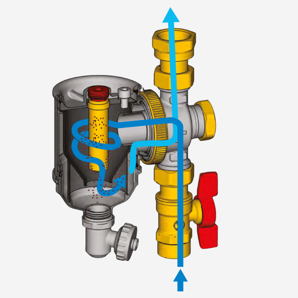 Giacomini netīrumu atdalītājs Dn20 R146CX004 2 Giacomini netīrumu atdalītājs Dn20 R146CX004 2