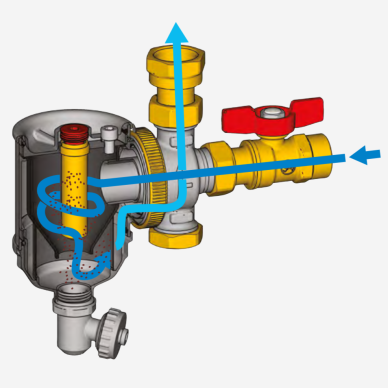Giacomini netīrumu atdalītājs Dn25 R146CX005 1 Giacomini netīrumu atdalītājs Dn25 R146CX005 1