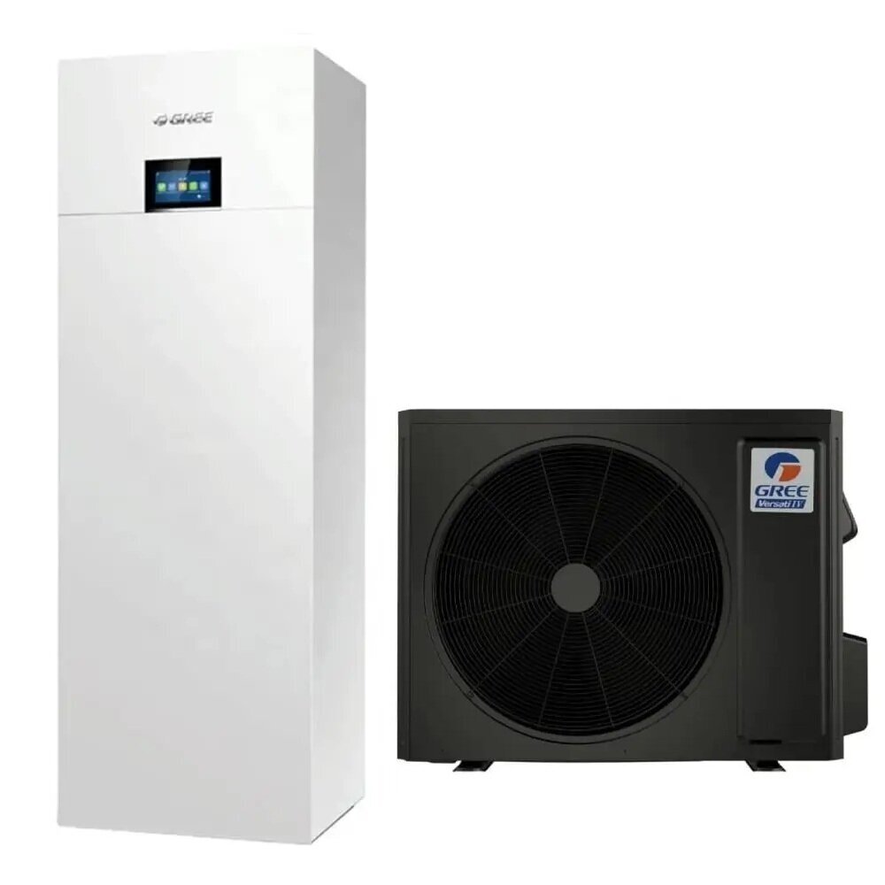 GREE Versati IV DUO šilumos siurblys oras/vanduo 6,2kW R32 GREE Versati IV DUO šilumos siurblys oras/vanduo 6,2kW R32