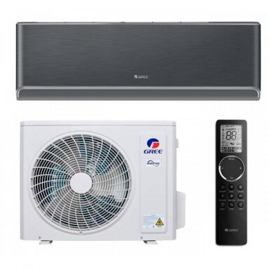 Gaisa kondicionieris-siltumsūknis Gree Airy Black 2,7/3,0kW