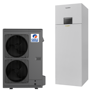 GREE Versati IV DUO šilumos siurblys oras/vanduo 14,6kW R32 GREE Versati IV DUO šilumos siurblys oras/vanduo 14,6kW R32