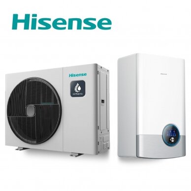Hisense šilumos siurblys oras-vanduo Hi-Therma Split 10,0kW R32