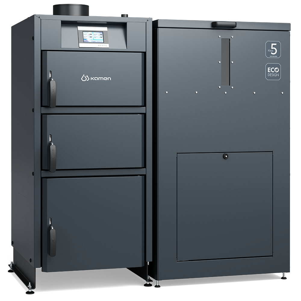 Granulu apkures katls Kamen PELLET Kompakt LUX 24kW Granulu apkures katls Kamen PELLET Kompakt LUX 24kW