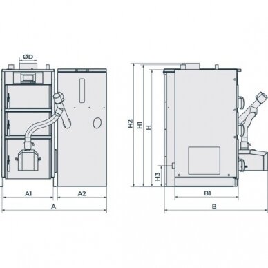 Kamen PELLET Kompakt 25kW 2 Kamen PELLET Kompakt 25kW 2