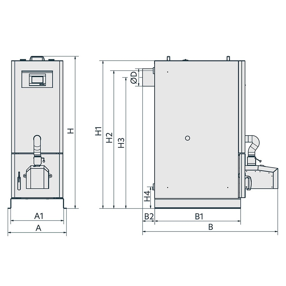 Kamen Pellet Perfekt Bio 20kW 2 Kamen Pellet Perfekt Bio 20kW 2