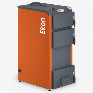 Kieto kuro katilas EKON 16kW, apatinio degimo Kieto kuro katilas EKON 16kW, apatinio degimo