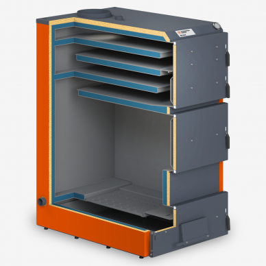 Rūpnieciskais cietā kurināmā katls Bio Max 100 kW 1