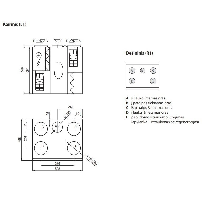 Komfovent Domekt R 400 V C6M 2