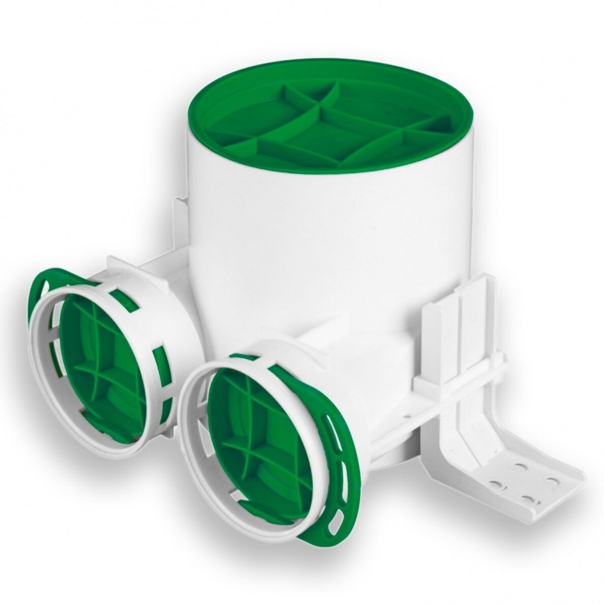 Plastmasas difuzora kārba 2× Dn75 - Dn125 mm, Awenta Pro Plastmasas difuzora kārba 2× Dn75 - Dn125 mm, Awenta Pro